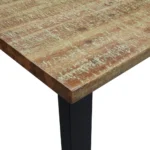 Wooden Dining Table - Acacia Wood - 200 x 90 x 75cm