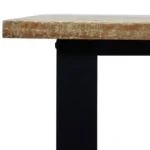 Wooden Dining Table - Acacia Wood - 200 x 90 x 75cm