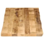 Table Top Solid Rough Mango Wood - Live Edges - 140 x 60 x 2.5cm