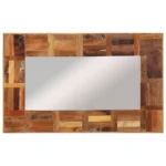 Wall Mirror - Reclaimed Wood - 50 x 80cm