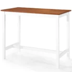 Solid Wood - Bar Table And Stool Set - 5 Pieces