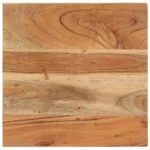Twisted Design Side Table - Solid Acacia Wood - 35 x 35 x 55cm
