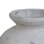 Darcy Antique White Vase - Ceramic - Home Decor