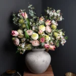 Darcy Antique White Vase - Ceramic - Home Decor