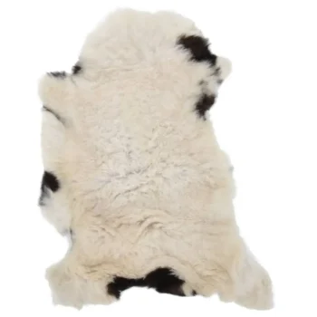 Sheepskin Chair Cover - Mixed Colour - 60-70 x 90-100cm