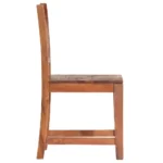 x6 Handmade Modern Dining Chairs - Solid Mango Wood - 40 x 46 x 87cm