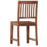 x6 Handmade Modern Dining Chairs - Solid Mango Wood - 40 x 46 x 87cm