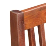 x6 Handmade Modern Dining Chairs - Solid Mango Wood - 40 x 46 x 87cm