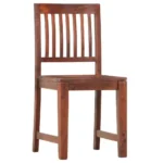x6 Handmade Modern Dining Chairs - Solid Mango Wood - 40 x 46 x 87cm