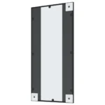Wall Mirror Iron - Black - Indoor Use - 40 x 80cm