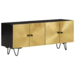 Wooden TV Cabinet - With Storage Unit - 110 x 30 x 45cm