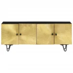 Wooden TV Cabinet - With Storage Unit - 110 x 30 x 45cm