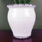 Artificial Fern Bush in Decorative Planter - 40 x 60 x 60cm