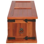 Storage Chest - Solid Acacia Wood - 60 x 25 x 22cm