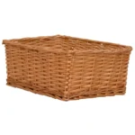 4 Piece Organiser - Nesting Willow Basket Set - Brown