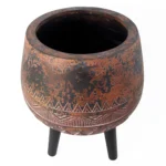 Large Planter Pot - Zaturn Brown- 44cm x 30cm
