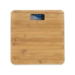 Wooden Bamboo Digital Bathroom Weighing Scale - 30cm x 30cm