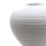 Regola Matt White Stone Vase - Ceramic - Home Decor