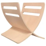 Wooden Magazine Rack - Natural - 29.5 x 29.5 x 26.5cm