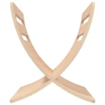 Wooden Magazine Rack - Natural - 29.5 x 29.5 x 26.5cm