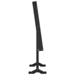 Mirror Jewellery Cabinet With LED Lights - Free Standing - Black