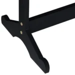 Mirror Jewellery Cabinet With LED Lights - Free Standing - Black