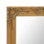 Wall Mirror Baroque Style - Gold - 60 x 40cm