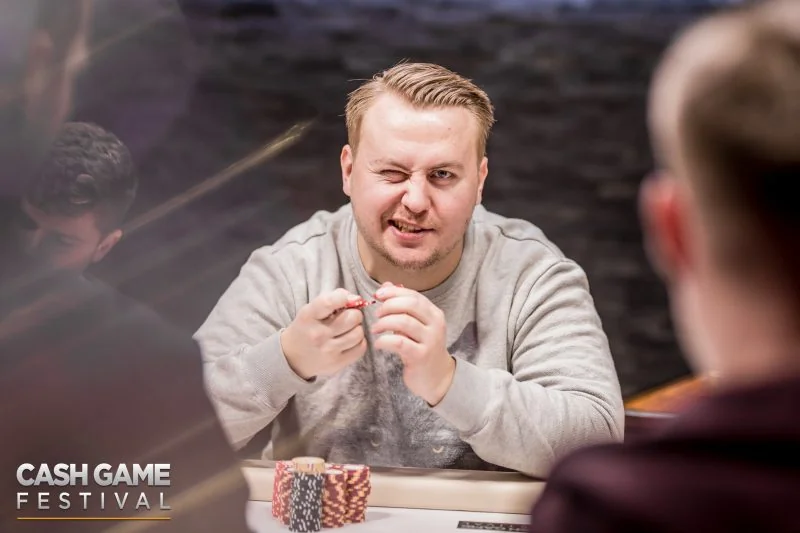 Cash Game Festival Bratislava - Poker player