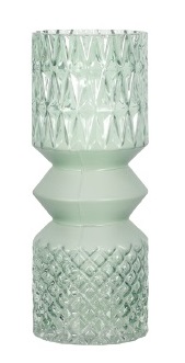 Fresno deco vase L – green