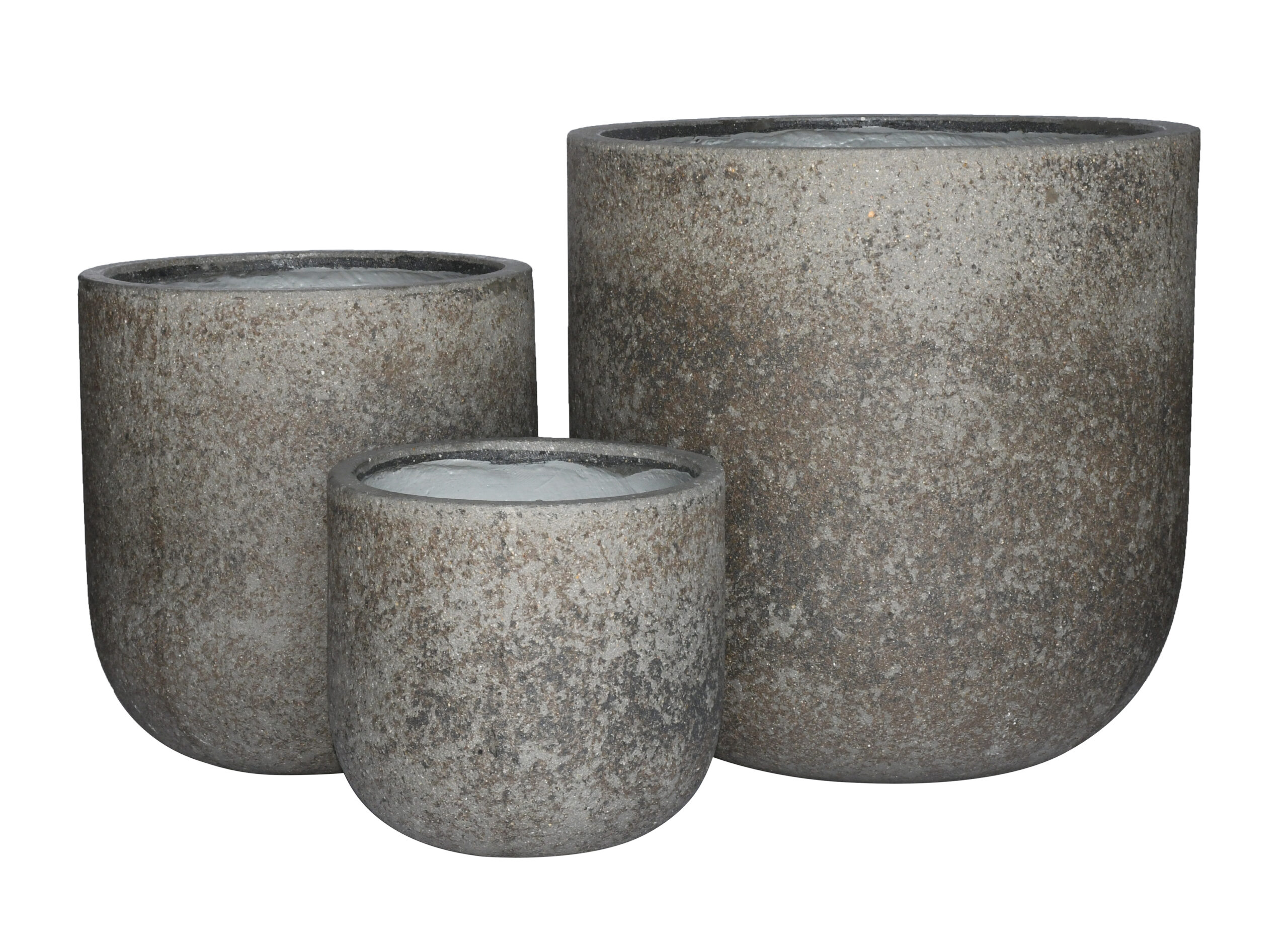 Crea Granite bowl set 2 – greige