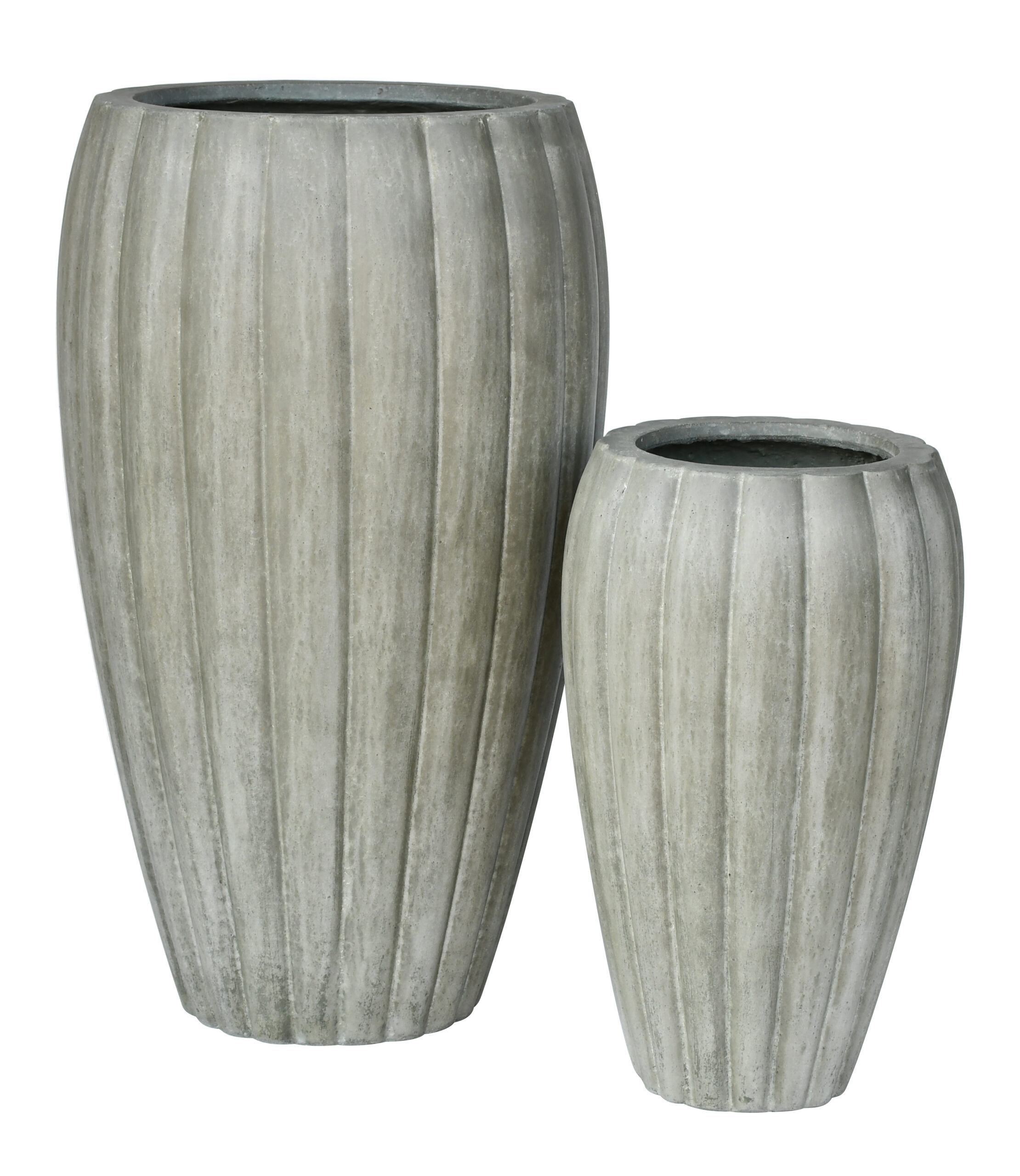 Crea Pumkin vase set 2 – antique green