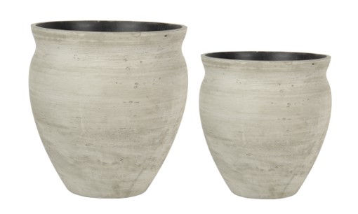 Classic cachepot BC – antique cement