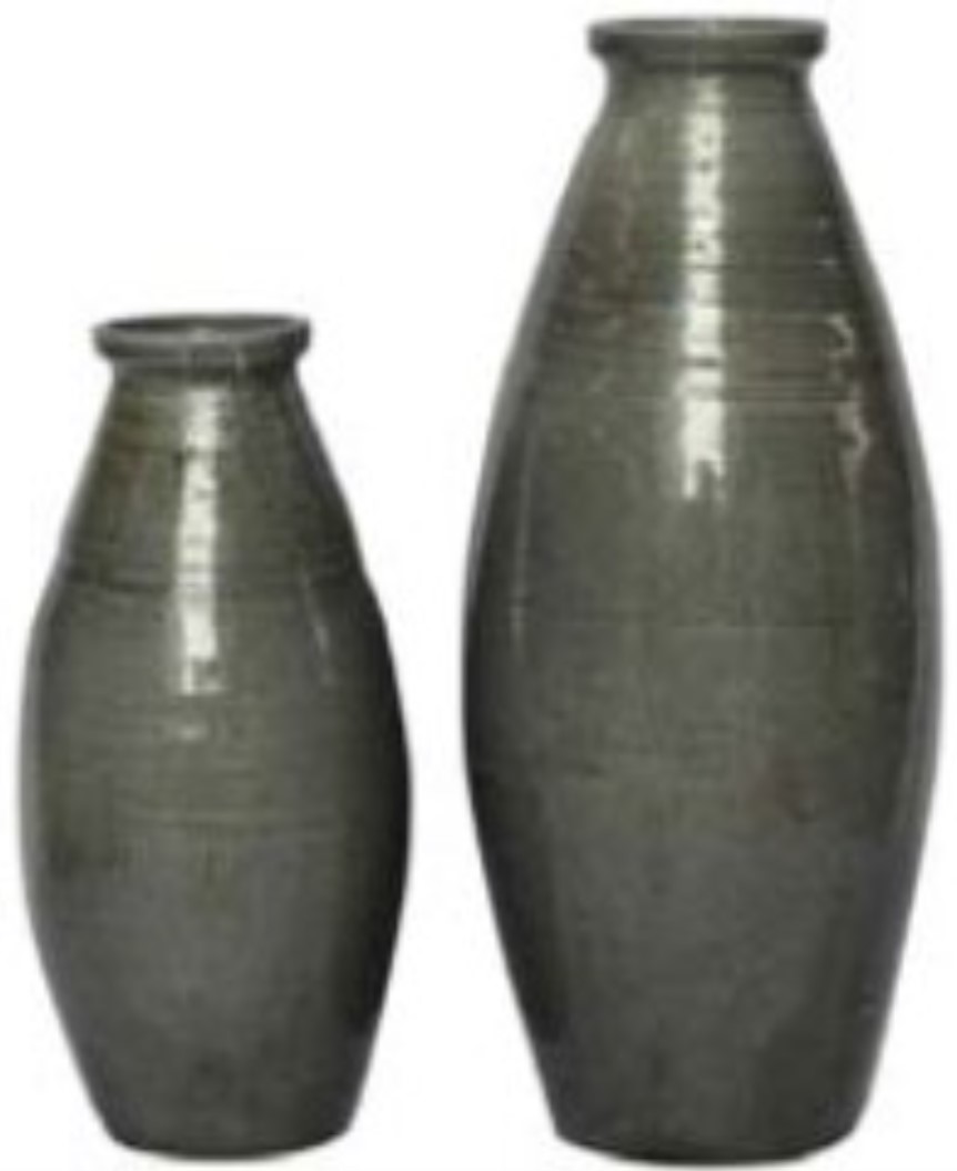 Bottle vase Napels – grey