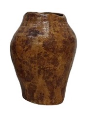 1) Deco vase Sevilla M – brown