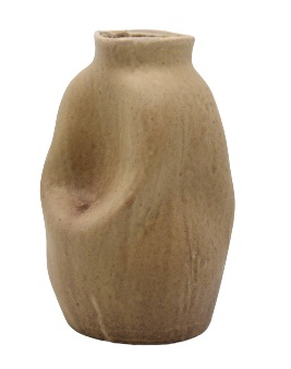 2) Organic vase Braga – light brown