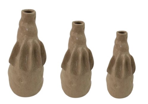 3) Rock vase Bonn – light brown