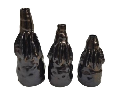3) Rock vase Bonn – copper