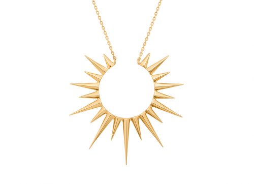 Celine Daoust Stars and Universe King Sun Necklace