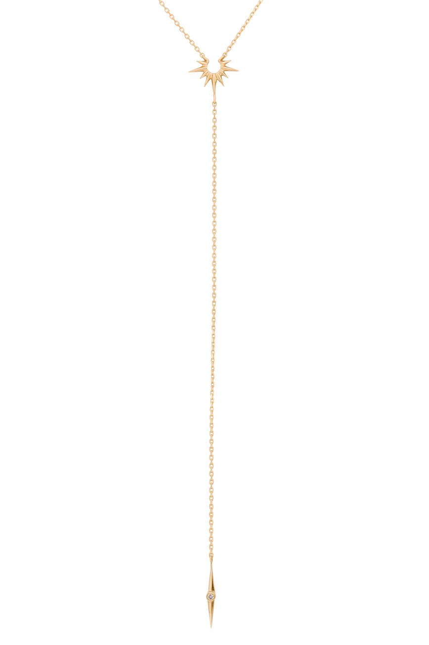 Diamond Lariat Tennis Necklace — Salvatore & Co.