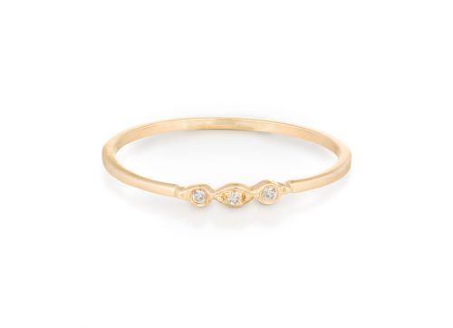 yellow gold protection and believes tiny diamonds eyes ring celine daoust
