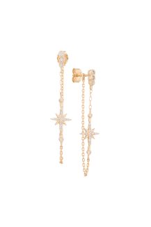 Celine Daoust Stars and universe North Star Chain Earring Set