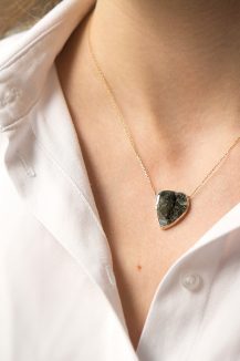 Celine Daoust Diamond Slice One of a kind necklace