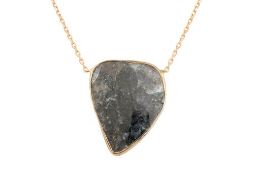 Celine Daoust Diamond Slice One of a kind necklace