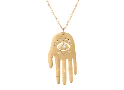 Small Dharma's Hand Necklace - Celine Daoust