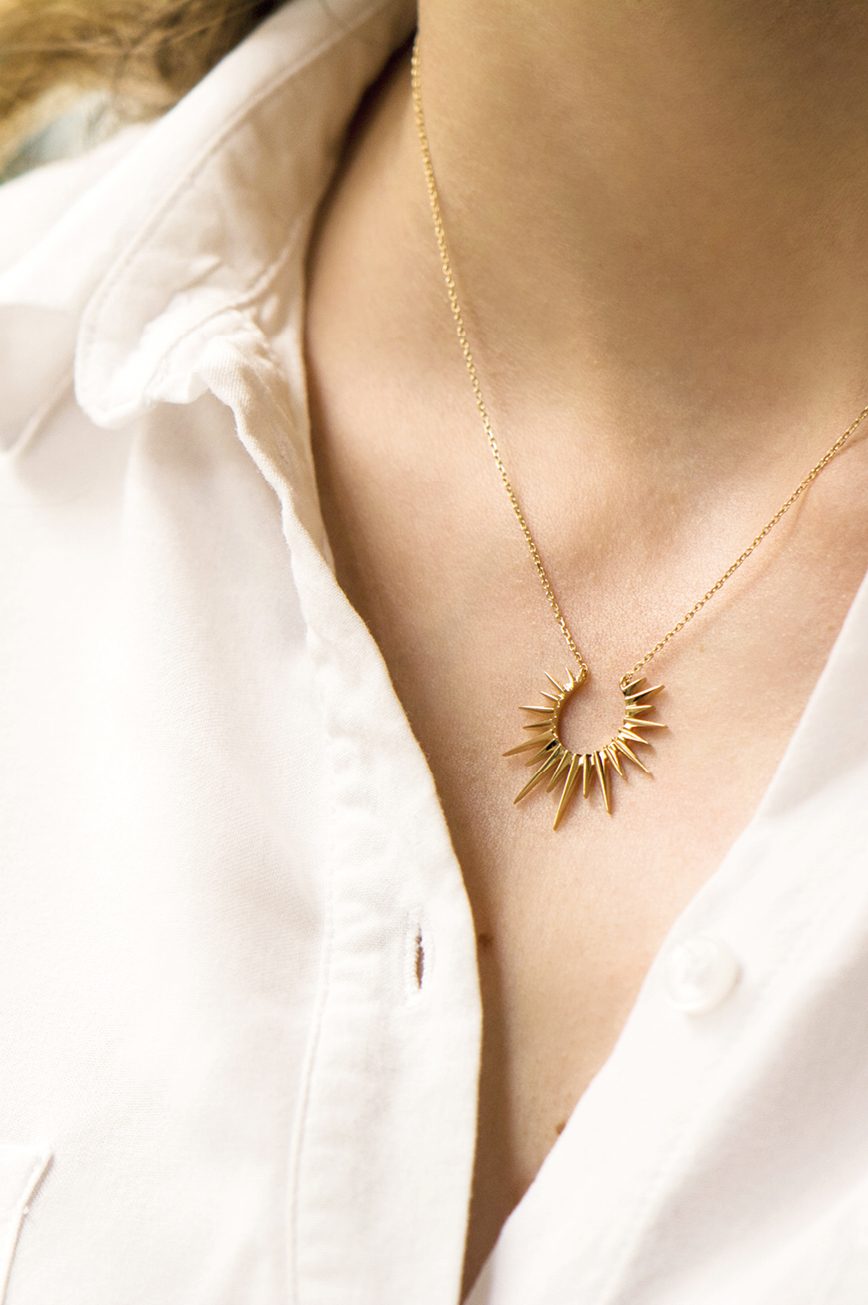 Stella Necklace Gold – Temple of the Sun US
