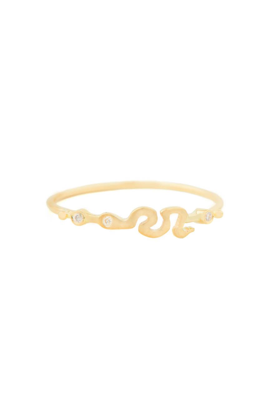 Snake & Diamonds Ring - Celine Daoust - Celine Daoust