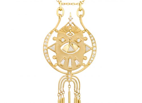 Celine Daoust Mandala Diamonds Chain Necklace