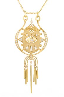 Celine Daoust Mandala Diamonds Chain Necklace