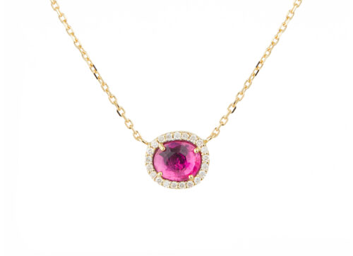 Celine Daoust One of a Kind Stella Sapphire and Diamond Necklace
