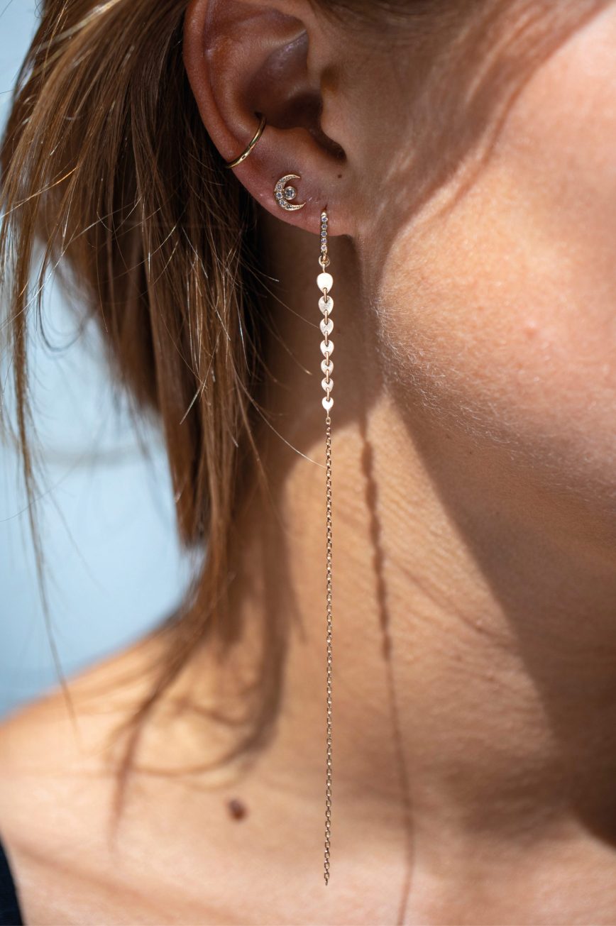 2022 New Long Chain Tassel Drop Anthropologie Ear Cuff 16 Styles Available  No Piercing Largo Style Gold/Silver Punk Jewelry For Women From Woodenarts,  $10.25 | DHgate.Com